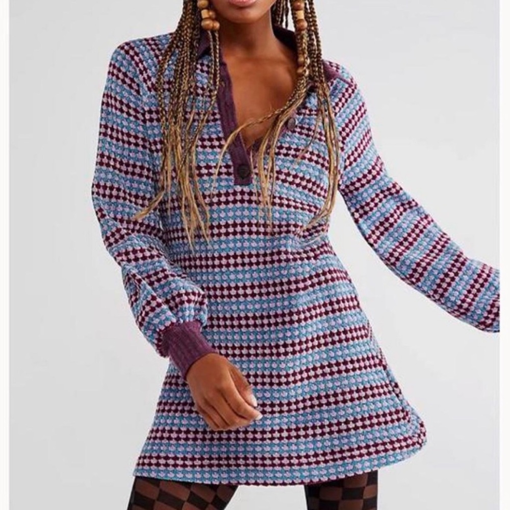 NWOT Free People Maggie mini dress